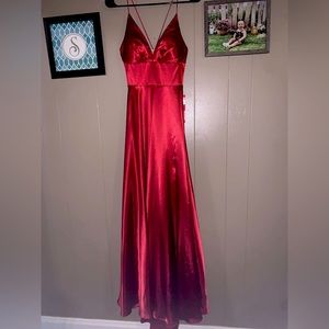 Red, Prom dress.! Never worn